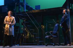 Andrea Rivette (Diana) and Russell Rowland (Dr. Madden/Dr. Fine)