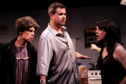 Mary BestBova as Mag, Tony Foley as Pato and Jill Bari Steinberg as Maureen