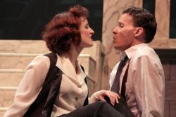 Liz Blake White as Kate and Matt Hackman as Petruchio