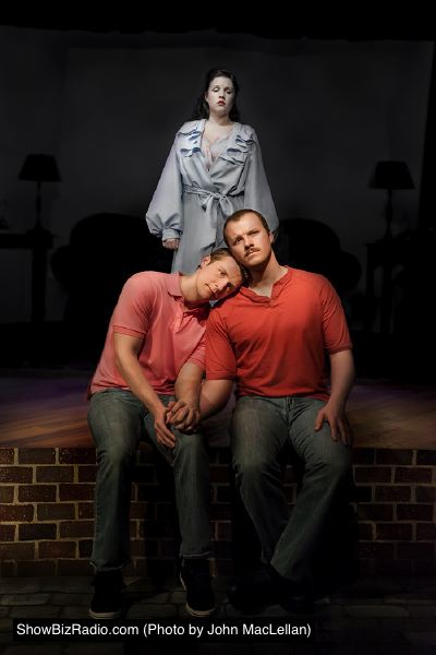 Stacie Rearden Hall (Sylvia), Stevie Rice (Oliver) and Nicholas Aliff (Philip)Stacie Rearden Hall (Sylvia), Stevie Rice (Oliver) and Nicholas Aliff (Philip)