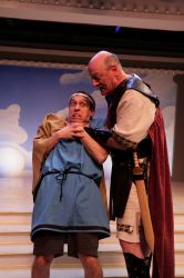 Scott Wichmann as Sosia and Richard Travis as Jupiter